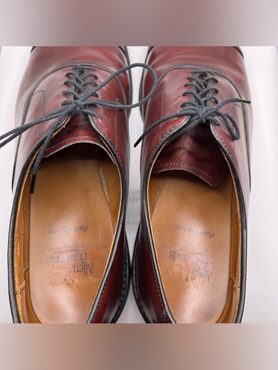 Allen Edmonds Park Avenue Cap-Toe Oxfords Merlot Burgundy Leather Men\'s 11.5 main image 5